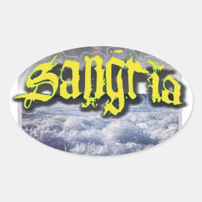 Sangria Sticker (Vorderseite)