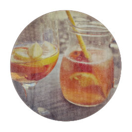 Sangria und Sonnenschein Schneidebrett