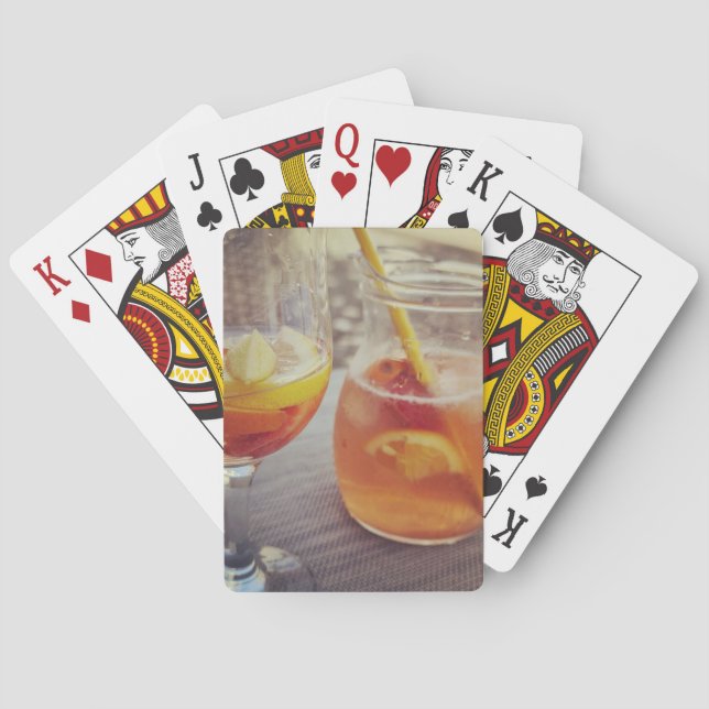 Sangria und Sonnenschein Spielkarten (Rückseite)