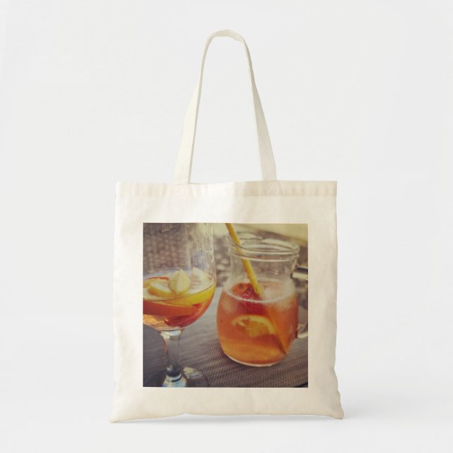 Sangria und Sonnenschein Tragetasche (Vorne)