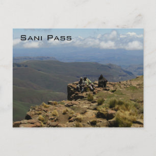 Sani Pass View Postkarte