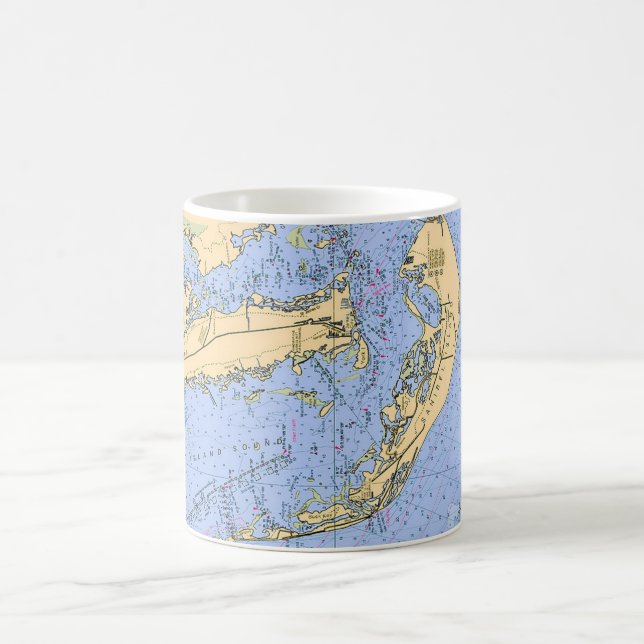 Sanibel Captiva Nautical  Kaffeetasse (Mittel)