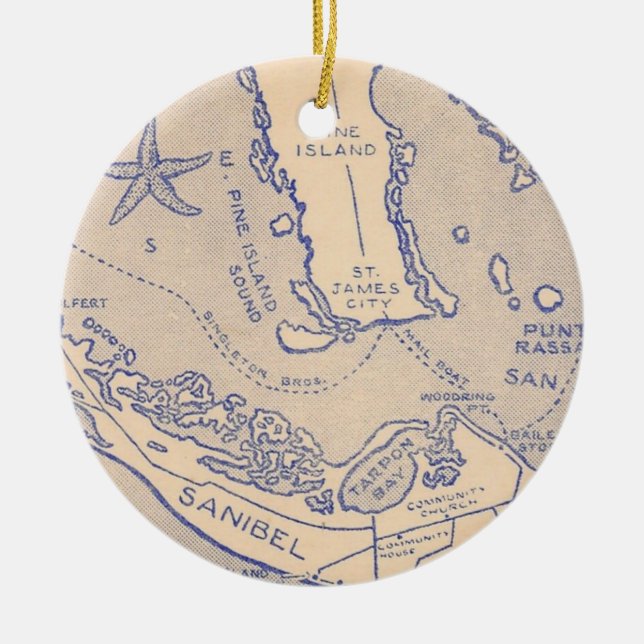 Sanibel Captiva Ornament (Vorne)