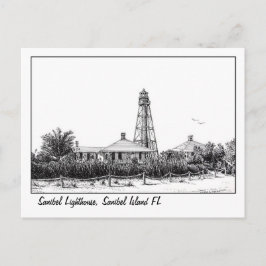 Sanibel Ighthouse Postkarte