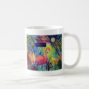 Sanibel Insel-Flamingo-Kunst Tasse