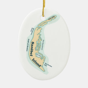 Sanibel Insel Keramikornament