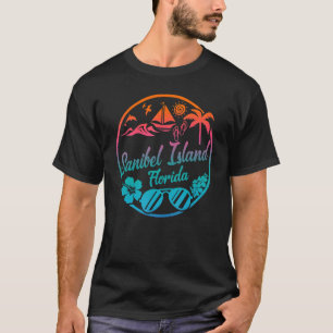 Sanibel Island Florida 2022 Ferien Familien T-Shirt