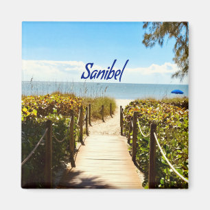Sanibel Island Florida Beach Ocean Magnet