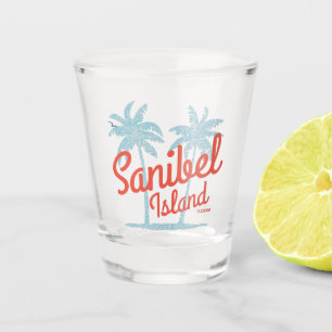 Sanibel Island Florida Golf Coast Souvenir Schnapsglas