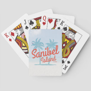 Sanibel Island Florida Golf Coast Souvenir Spielkarten