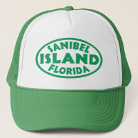 Sanibel Island Florida grünes Oval
