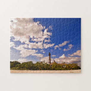 Sanibel Island, Florida - Leuchtturm Puzzle