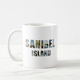 Sanibel Island Florida Seashell Beach Fotos Kaffeetasse