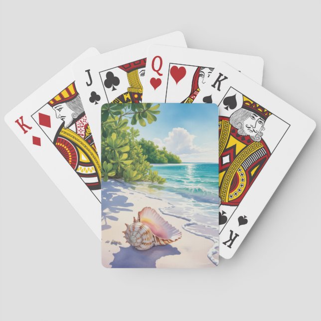 Sanibel Island Florida Spielkarten (Rückseite)
