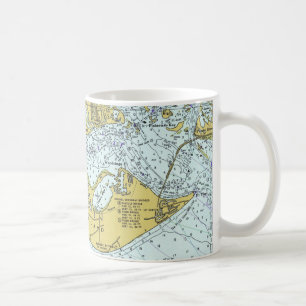 Sanibel Island Florida Vintage-Karte Tasse