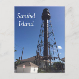 Sanibel Island Lighthouse Postkarte