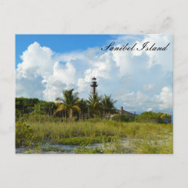 Sanibel Lighthouse Beach Postcard Postkarte