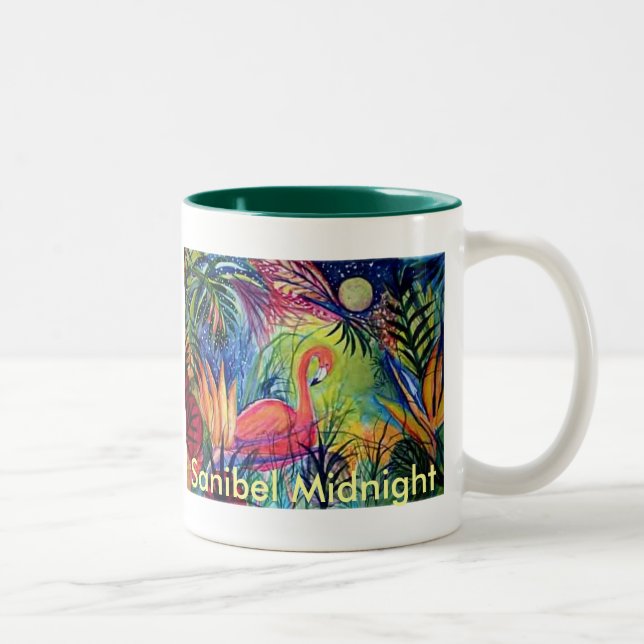 Sanibel Mitternacht Zweifarbige Tasse (Rechts)