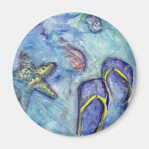 Sanidbel SandelholzeWatercolor drehen Magnet