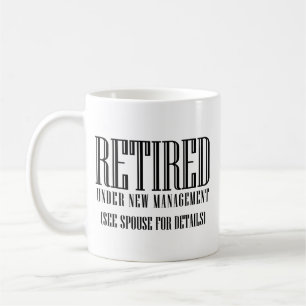 Saniert, unter der neuen Management-Tasse Kaffeetasse