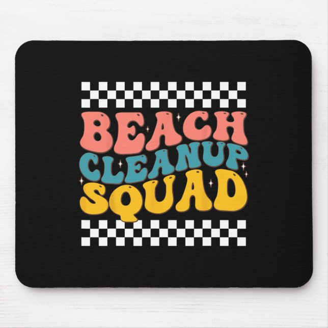 Sanierung des Squad Groovy Retro Design für die Er Mousepad (Vorne)