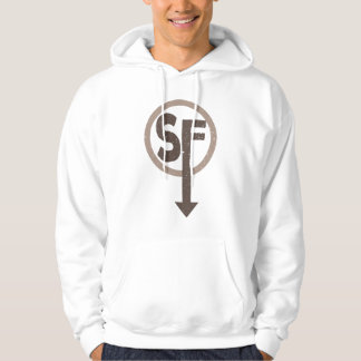 Sanitäre Stürze, Sally Gesicht Logo Hoodie