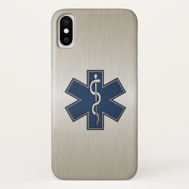 Sanitäter EMT EMS delux Case-Mate iPhone Hülle (Rückseite)