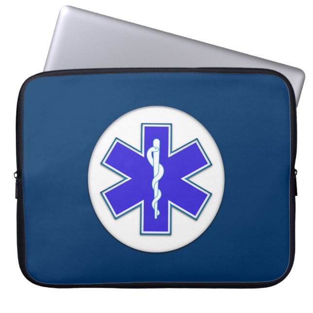 Sanitäter EMT EMS Laptopschutzhülle (Vorderseite)
