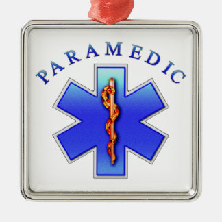 Sanitäter Silbernes Ornament