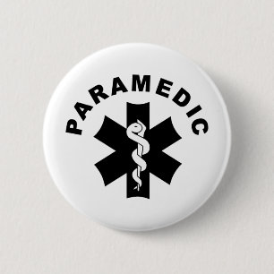 Sanitäter-Thema Button