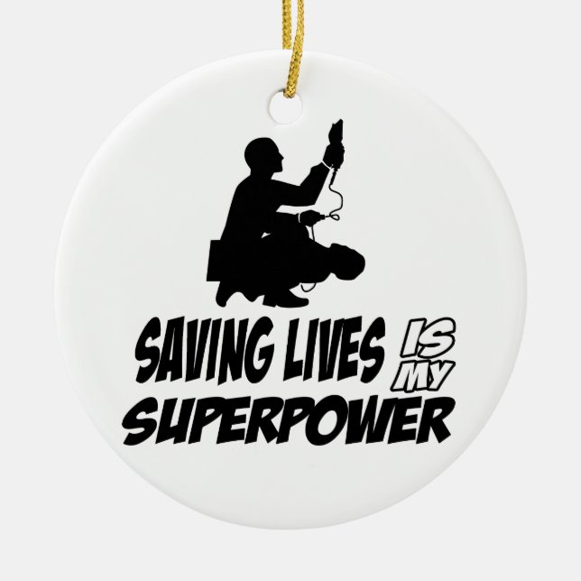 Sanitäterentwürfe Keramikornament (Vorne)