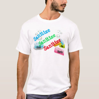 Sanitisieren T-Shirt