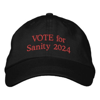 Sanity 2024 bestickte Baseballkappe
