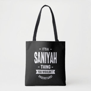 Saniyah Personalisiert Name Geburtstagsgeschenk
