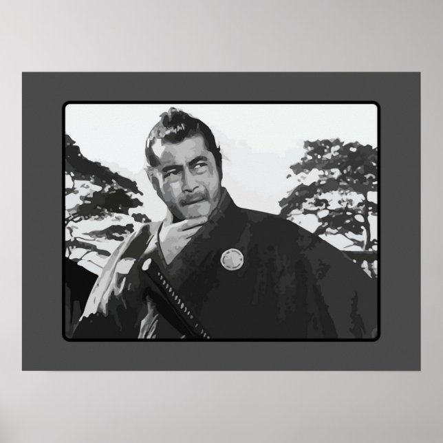 Sanjuro Yojimbo Toshiro Mifune Poster (Vorne)