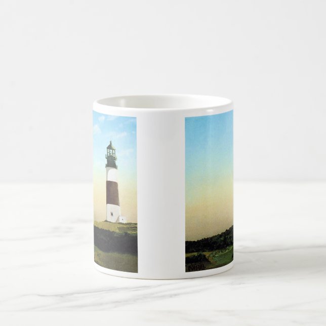 Sankaty Head Nantucket Lighthouse Malerei Kaffeetasse (Mittel)