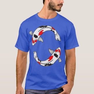 Sanke Koi Fish Design für Besitzer von Koi Pond T-Shirt