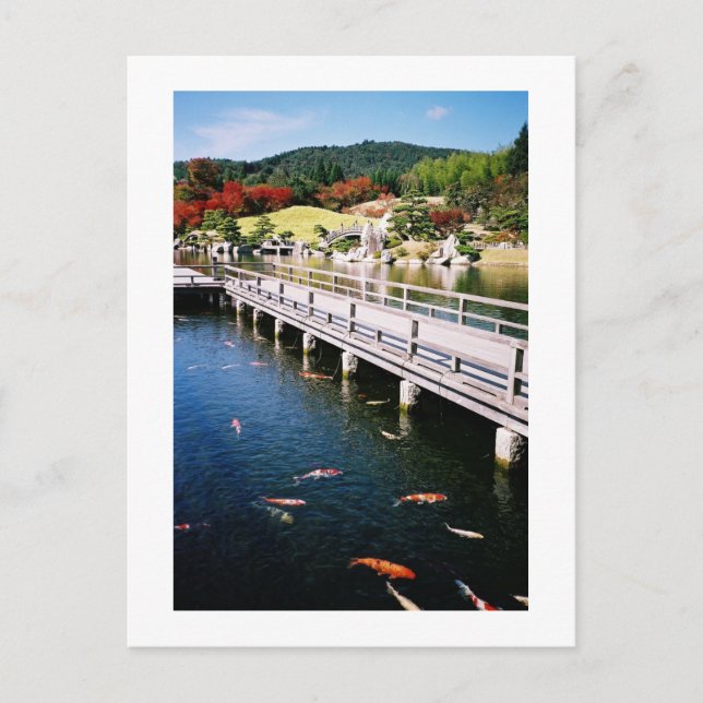 Sankeien Garden: Mihara City, Japan Postcard Postkarte (Vorderseite)