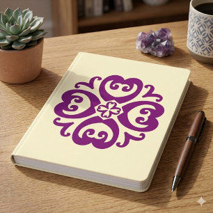 Sankofa Adinkra Mandala - Afrikanisches Erbe Notizbuch