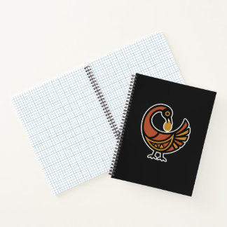 Sankofa Adinkra-Vogel – Aus der Vergangenheit lern Notizbuch