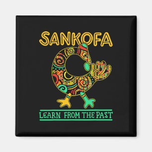 Sankofa Afrikanischer Vogel Black History Month Ju Magnet