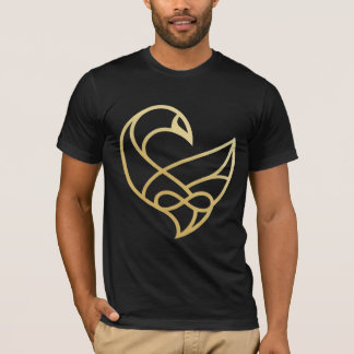 Sankofa Aufstieg Sankofa Vogel  T-Shirt