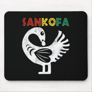 Sankofa Juneteenth Ghana Adinkra Symbol Sankofa Mousepad