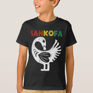 Sankofa Juneteenth Ghana Adinkra Symbol Sankofa T-Shirt