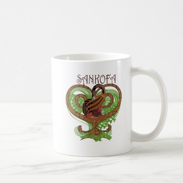 Sankofa Kaffeetasse (Rechts)