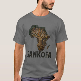 'Sankofa Spirit' feiert schwarzes Erbe, Geschichte T-Shirt