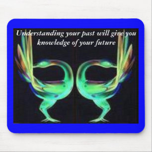 Sankofa Vögel Mousepad