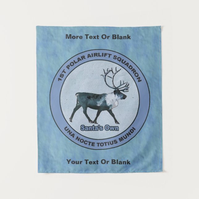 Sankt 1. polare Luftbrücken-Geschwader - Wandteppich (Vorderseite)