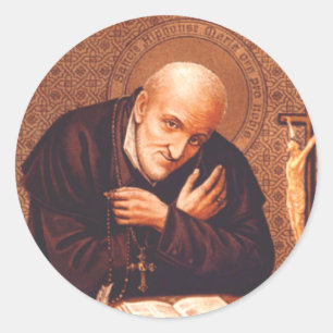 Sankt Alfons von Liguori Runder Aufkleber