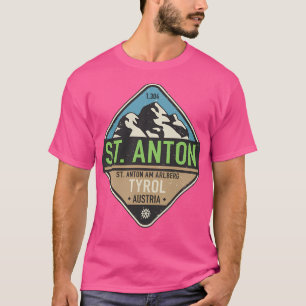 Sankt Anton Am Arlberg Österreich T-Shirt